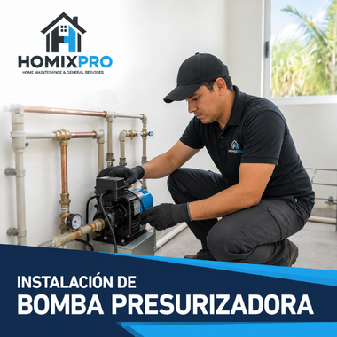 Instalacion de bomba presurizadora